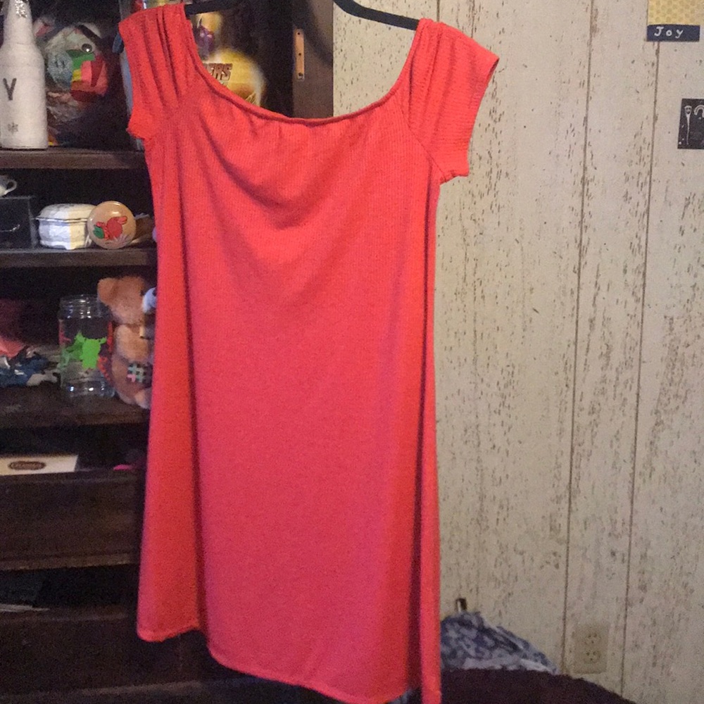 Salmon dress